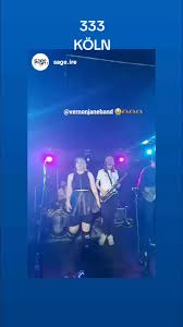 333 live in Ķöln. #live #333 #vernonjane
