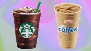 Iced Coffee Chain Taste Test Starbucks Dunkin Donuts But with the super efficiency, cattle call movement of the line, i couldn't really figure out what all of the options are when it comes to. iced coffee chain taste test starbucks