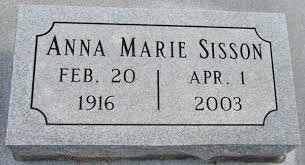 Anna Marie Riley Sisson (1915-2003)