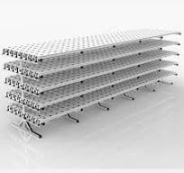Vertical Nft Channel Plant Pvc Pipe Hydroponics Growing System