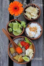 Kedai Hamburg Soto Betawi Food Indonesian Food Delicacy Food