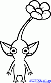 You are viewing some pikmin pages sketch templates click on a template to sketch over it and color it in and share with your family and friends. Pikmin Coloring Pages Bee Coloring