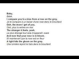 C d and now that your rose is in bloom c d e a light hits the gloom on the grey. Seal Kiss From A Rose Karaoke Lyric Parole Traduction Francais Youtube