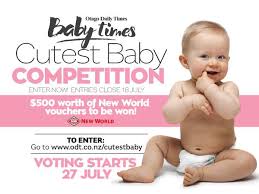 Otago Daily Times The Odt Baby Times Otago S Cutest Baby Competition Is Open Now Entries Close Tuesday 18 July If You Want To Enter Your Bundle Of Joy Then Get