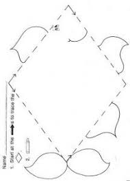 Trace Diamond Worksheet Shape Activities Preschool Shapes Preschool Preschool Kids Crafts