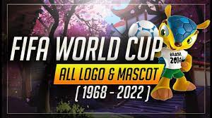 Usually in the form of an animal, a person or an object qatar's branding for the 2022 fifa world cup is simple, playful and draws inspiration. Fifa World Cup Mascot And Logo 1968 2022 Hd Youtube