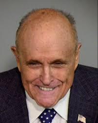 Rudy Giuliani's new mugshot.