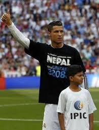 Cristiano Ronaldo in support to... - Real Madrid Fan Nepal | Facebook