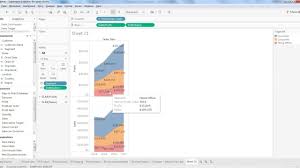 tableau tutorial 25 how to create discrete area chart in tableau tableau discrete area chart