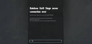 Xbox live is available on the xbox 360 gaming console, windows pcs and windows phone devices. April 22 2021 Outage Rainbow Six Siege Servers Connection Error Issue Being Looked Into Says Ubisoft Piunikaweb