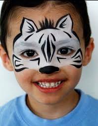 Pin Von Aislinn Ryan Auf Makeup Kinder Schminken Kinderschminken Zebra Schminken Kinder