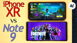 (apple promotion) fortnite new apple globula skin (how to get) today i talk about the. Fortnite 60 Fps On Iphone Xr Vs 30 Fps On Note 9 Youtube