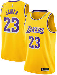 In addition to los angeles lakers jerseys and tees, find lakers shorts, hoodies and more at cbs sports shop. Amazon Com Lebron James Los Angeles Lakers 23 Yellow Youth Icon Edition Swingman Jersey Small 8 Clothing