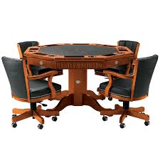 Harley Davidson Poker Table And Chairs Drinkstuff
