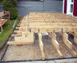 Holzaufbauten Holzterrasse Terrasse Bauen Terrasse