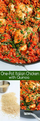 One Pot Italian Chicken Quinoa Recipe Cookin Canuck Recipe Chicken Quinoa Recipes Italian Recipes Healthy Recipes