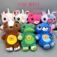 Sleeptime lites acts as a night light with it's artistically designed glowing light cover while projecting rainbow star display onto the ceiling. Cute Starry Sky Dream Projector Unicorn Bear Children Colorful Star Belly Dream Lites Cartoon Lites Plush Toy Led Night Light For Kids China Star Belly Dream Lites And Starry Sky Dream