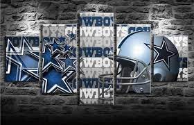 Dallas Cowboys Football Canvas Wall Art Football Canvas Canvas Wall Art Modern Wall Art Canvas