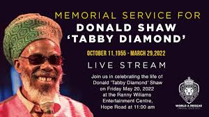 LIVE: Memorial Service for Donald 'Tabby Diamond' Shaw