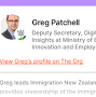 Profile Picture of Greg Patchell - Deputy Secretary, Digital, Data & Insights at Ministry of ...on Google