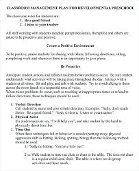 43 Download Free Classroom Management Plan Templates Classroom Management Plan Classroom Management How To Plan