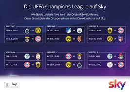 Ucl 21/22 tier list maker. Europaische Fussballfeste In Der Neuen Uefa Champions League Exklusiv Bei Sky Die Presseportal