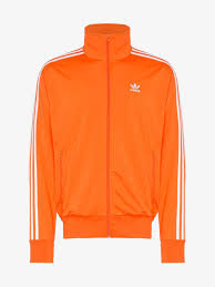 Adidas Black And Orange Jacket Adidas Originals Adidas Tri Striped Zip Front Jumper Adidasoriginals Cloth Adidas Adidas Originals Jumper