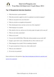 Top 10 Receprtionist Interview Questions Answers For 2020