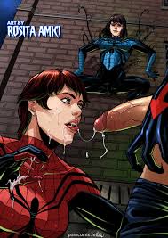 Spider-Girl Spider-Man 2099 - rosita amici (tracy scops) porn comic parody  on spider-man. Group porn comics.