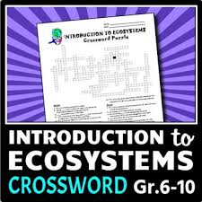 Ecology crossword puzzle answers ecology is a crossword puzzle answer. Introduction To Ecology Crossword Worksheets Teaching Resources Tpt
