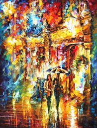 Leonid Afremov Oil On Canvas Palette Knife Buy Original Paintings Art Colorful Oil Painting Oil Painting On Canvas Art