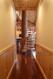 For the last step, we used the same thin board but laid it flat on top of the decorative trim piece to create a small ledge. Wood Panelling Halfway Up Wall Novocom Top