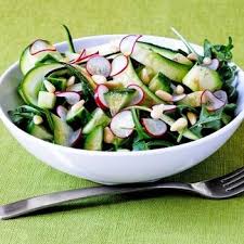 Recette Salade Aux Courgettes Et Radis Recette Recettes De Cuisine Recette Salade Salade