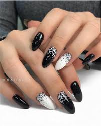 100 Pretty Winter Nail Design Ideas 2019 Winter Nail Designs Stiletto Nails Designs Winter Nails