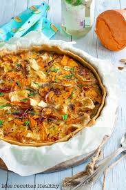 Tarte A La Patate Douce Et Au Brie Mes Recettes Healthy Tarte A La Patate Douce Recette Recette Patate Douce