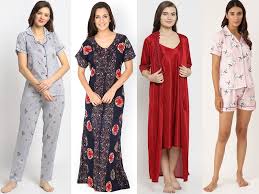Women's dluxe by dearfoams cora scuff slippers. 30 Different Types Of Nightwear Dress For Ladies In India Styles At Life