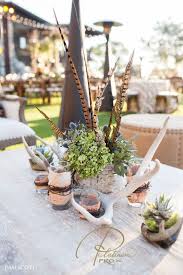 Or, something snowy themed like a monotonic white themed wedding. The Hunt Is Over Best Hunting Themed Weddings I Do Y All Hunting Wedding Theme Hunting Wedding Wild Game Dinner