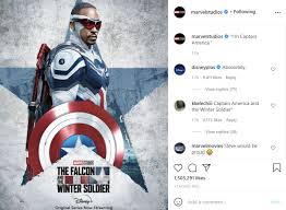 Mackie assumed the mantle of captain america in disney. Marvel Releases New Poster Of Anthony Mackie As Captain America