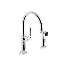 A kitchen faucet is an important fixture in your household. Kohler Artifacts 2 Hole Kitchen Sink Faucet 99262 Cp Reno Depot