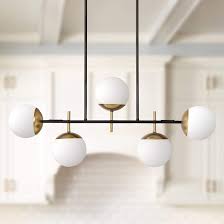 Alluria 36 Wide Black And Gold Kitchen Island Light Pendant 45r37 Lamps Plus Kitchen Island With Sink Kitchen Island Lighting Pendant Kitchen Pendant Lighting