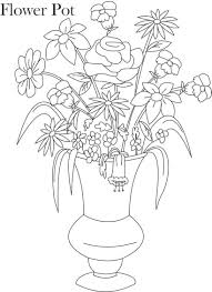 Pin on primavera you can use our amazing online tool to color and edit the following flower pot coloring pages. Flower Pots Coloring Pages Collection Margaritas Dibujo Dibujos Manualidades Disney