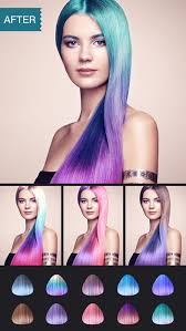 Best hairstyle apps for android. Hair Color Dye Switch Hairstyles Wig Photo Makeup Iphone App App Store Apps