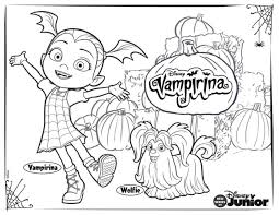 Disney junior vampirina pdf coloring pages. 20 Free Printable Vampirina Coloring Pages Everfreecoloring Com
