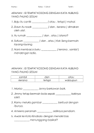 。 koleksi soalan dan latihan bahasa melayu tahun 2 + jawapan. Latihan Pengayaan Bahasa Malaysia Tahun 1