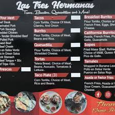 Las Tres Hermanas Food Truck — Mexican restaurant food truck in Colorado Springs, Colorado