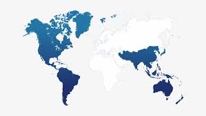 It's generally because the pacific ocean is so large that it's easy to cut the map there without separating any countries or land masses. Countries Map Of The World Without Africa Png Image Transparent Png Free Download On Seekpng