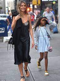 Klum resisted having her daughter jump into this role too early in life, but when leni began to express an authentic interest in modeling as she grew older, heidi agreed that 16 is a good age. leni appears to be a natural, and clearly has inherited the same stunning genes as her mother. Heidi Klum Wiki Biography Age Siblings Contact Informations Heidi Klum Heidi Klum Style Heidi Klum Outfits