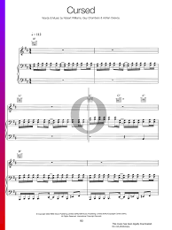 Download curses font for windows. Cursed Sheet Music Piano Voice Guitar Pdf Download Streaming Oktav
