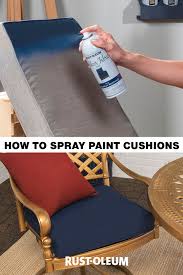 How To Spray Paint Outdoor Cushions Outdoor Diy Projects Home Diy Patio Cushions