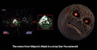 Majora S Mask And Star Fox Connected Fun Star Fox Legend Of Zelda Hyrule Warriors
